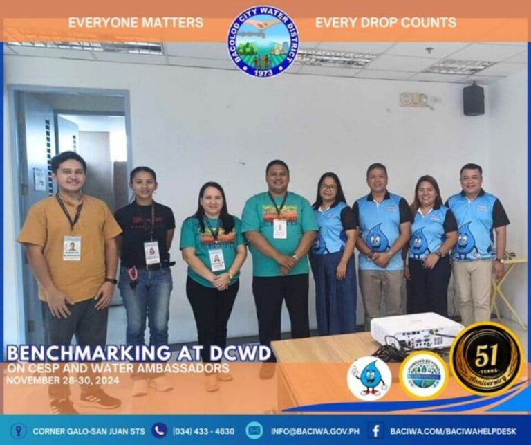 Learning from the Best: BACIWA's Benchmarking at Davao City Water District