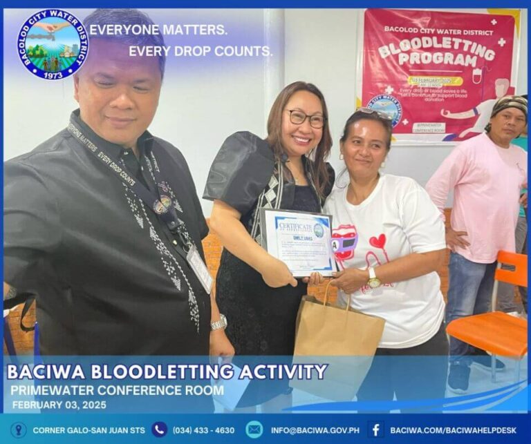 BACIWA Bloodletting Program: Saving Lives, One Drop at a Time!