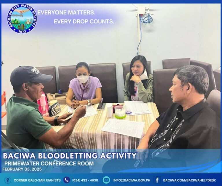 BACIWA Bloodletting Program: Saving Lives, One Drop at a Time!