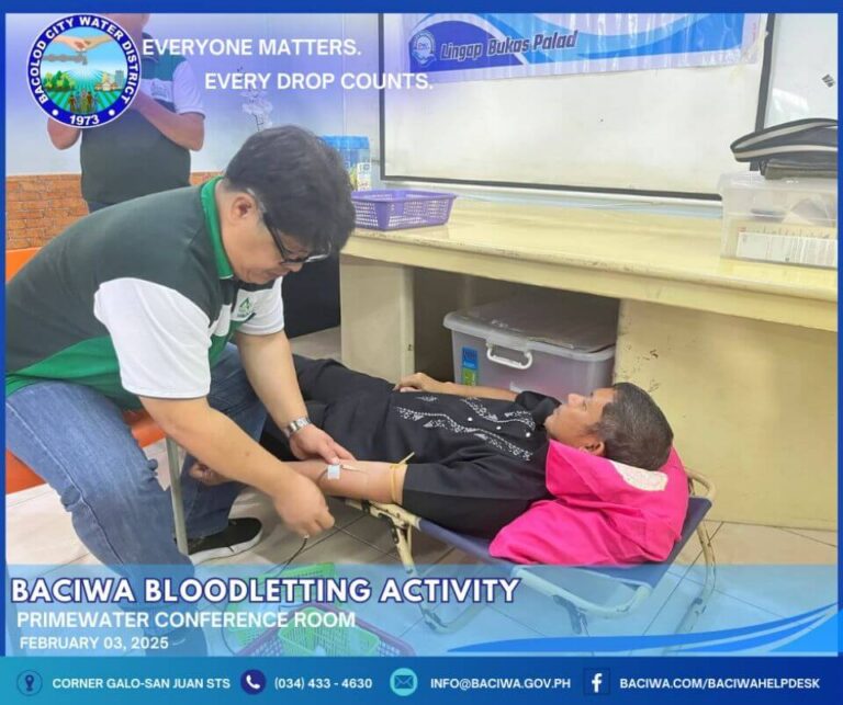 BACIWA Bloodletting Program: Saving Lives, One Drop at a Time!