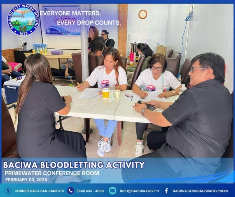 BACIWA Bloodletting Program: Saving Lives, One Drop at a Time!