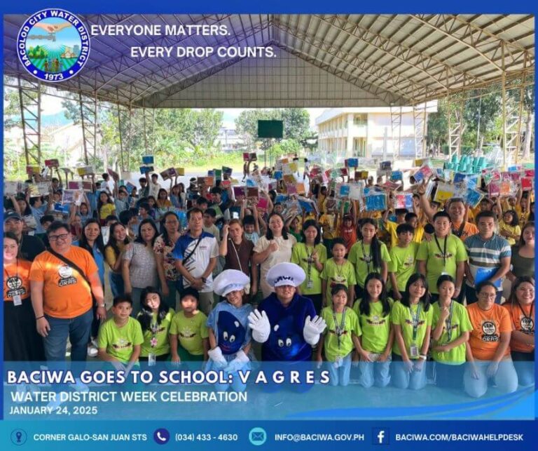 BACIWA Goes to School Program: A Special CSR Activity for Water District Week!