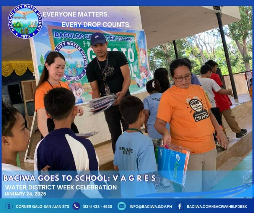 BACIWA Goes to School Program: A Special CSR Activity for Water District Week!