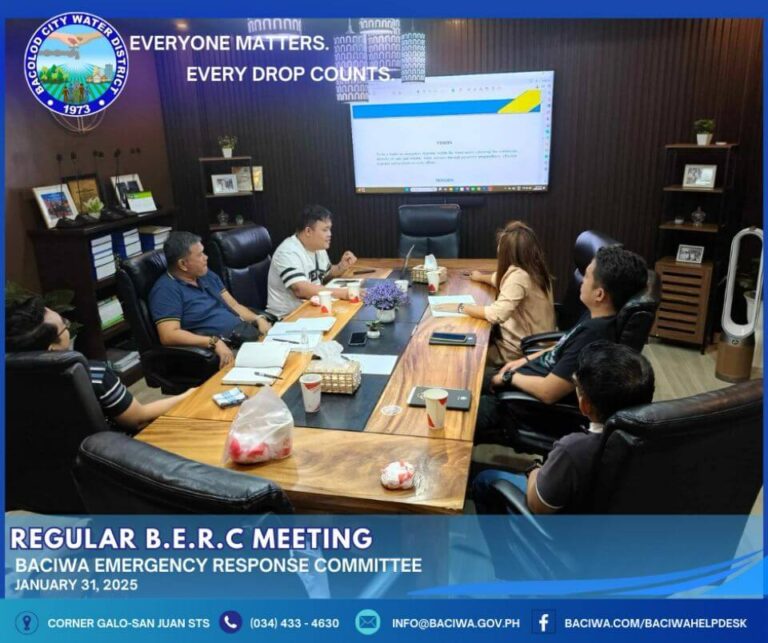 BACIWA Emergency Response Committee Meeting.