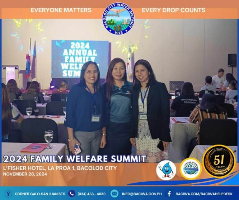 BACIWA at the 2024 Family Welfare Summit!