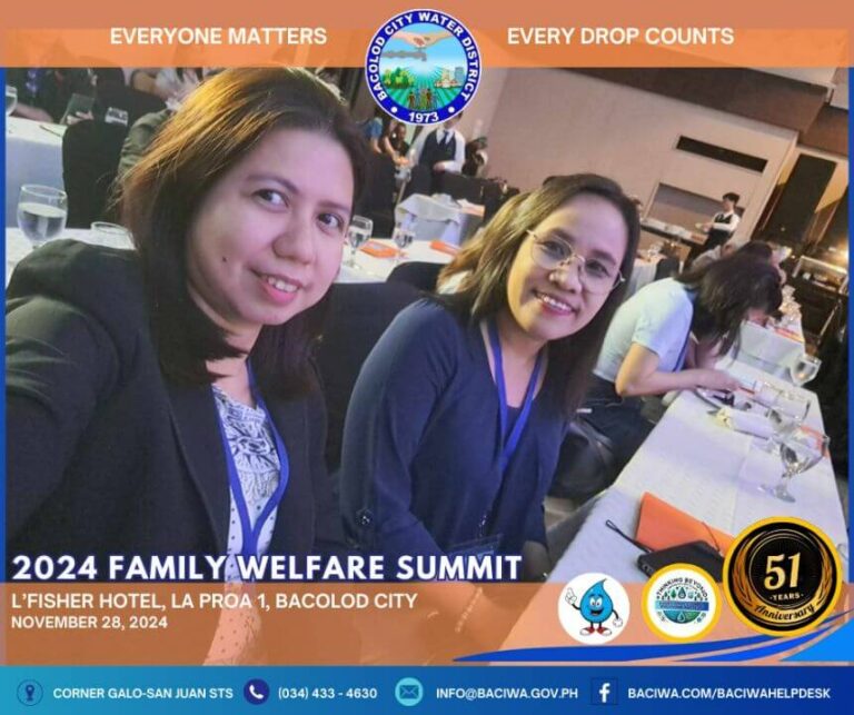 BACIWA at the 2024 Family Welfare Summit!