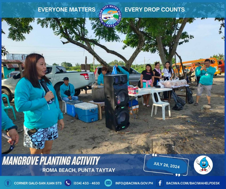 Mangrove Planting at Punta Taytay, July 26, 2024