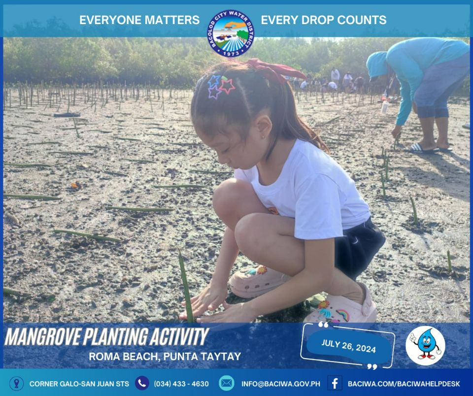 Mangrove Planting at Punta Taytay, July 26, 2024