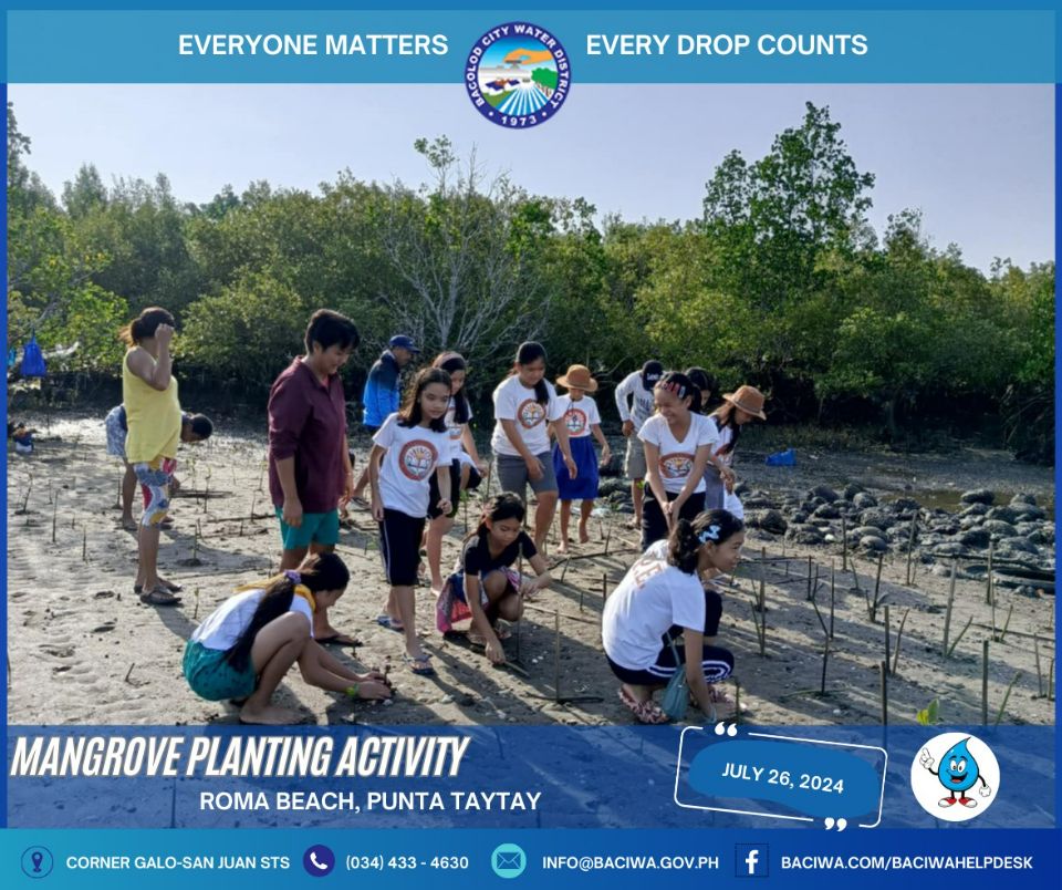 Mangrove Planting at Punta Taytay, July 26, 2024