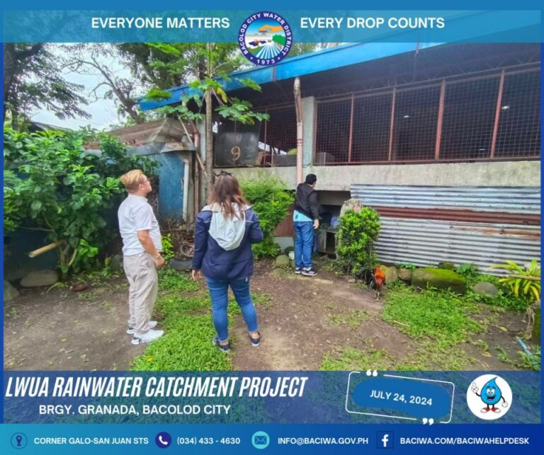 LWUA PILOT PROJECT: RAINWATER CATCHMENT