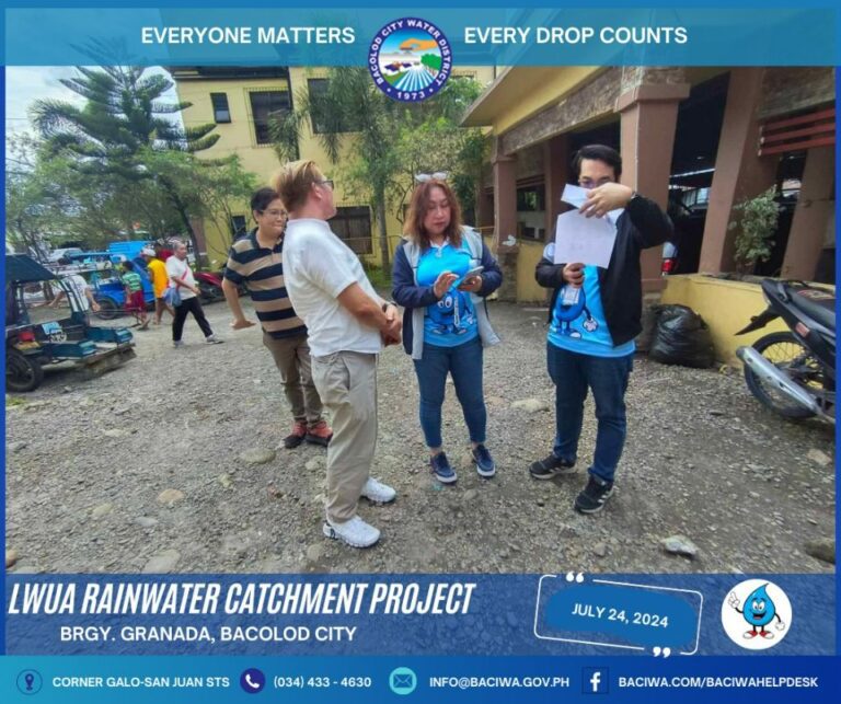 LWUA PILOT PROJECT: RAINWATER CATCHMENT