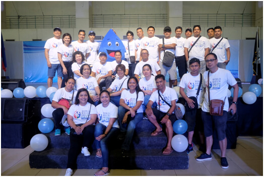 Fifty BACIWA employees joined the World Water Day celebration in Sibulan, Negros Oriental together with the other Water Districts in Negros Island last March 22, 2019.