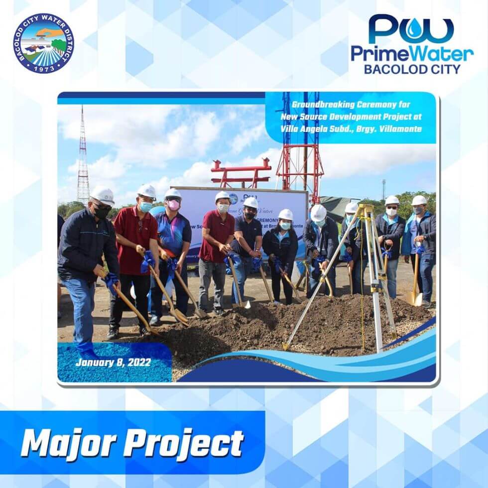 Groundbreaking Ceremony of PrimeWater Bacolod and Bacolod City Water District New Water Source Development Project