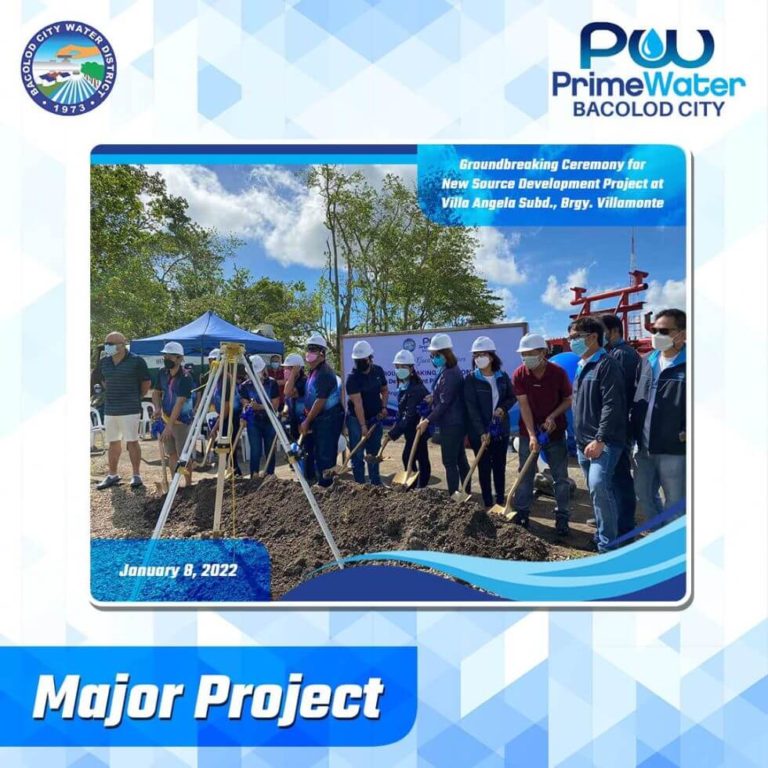 Groundbreaking Ceremony of PrimeWater Bacolod and Bacolod City Water District New Water Source Development Project