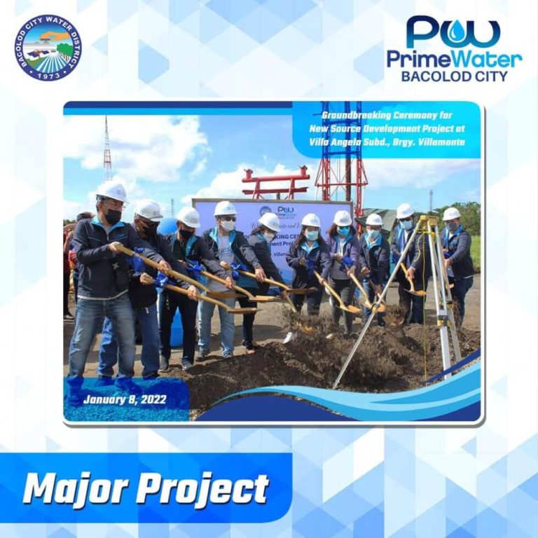 Groundbreaking Ceremony of PrimeWater Bacolod and Bacolod City Water District New Water Source Development Project