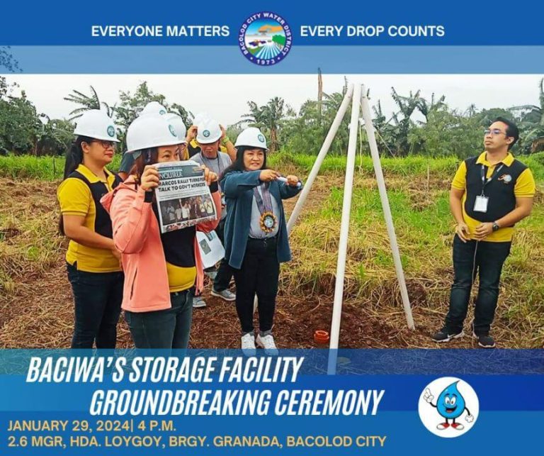 BACIWA's Storage Facility Groundbreaking