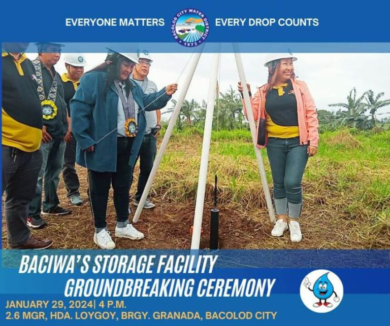 BACIWA's Storage Facility Groundbreaking