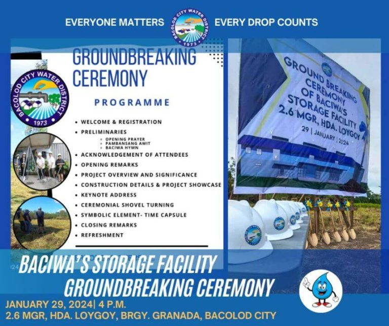 BACIWA's Storage Facility Groundbreaking