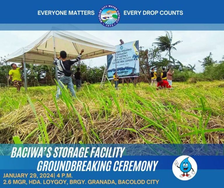 BACIWA's Storage Facility Groundbreaking