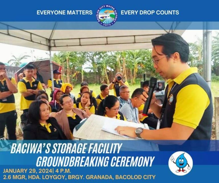 BACIWA's Storage Facility Groundbreaking