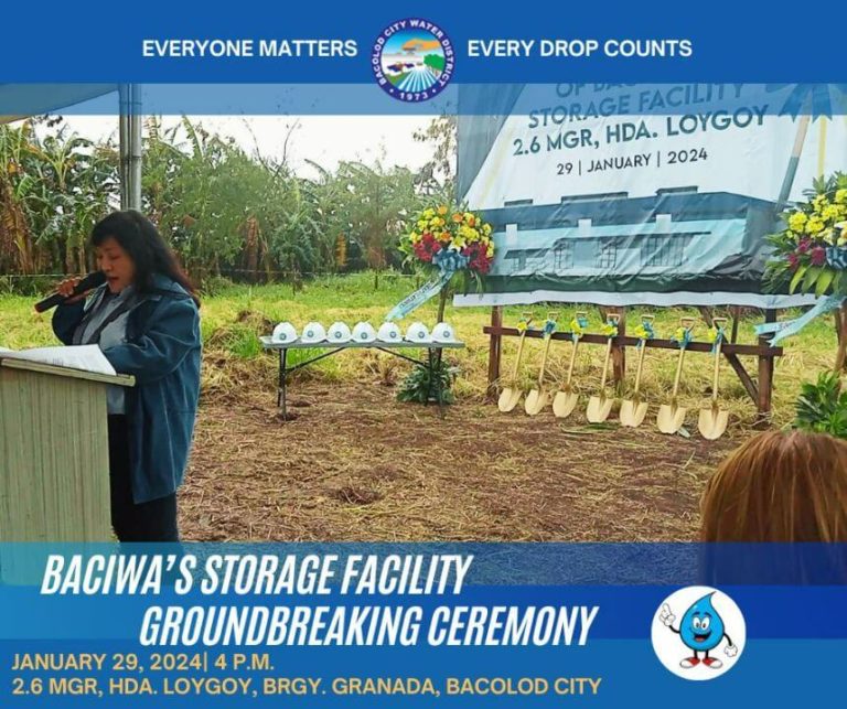 BACIWA's Storage Facility Groundbreaking