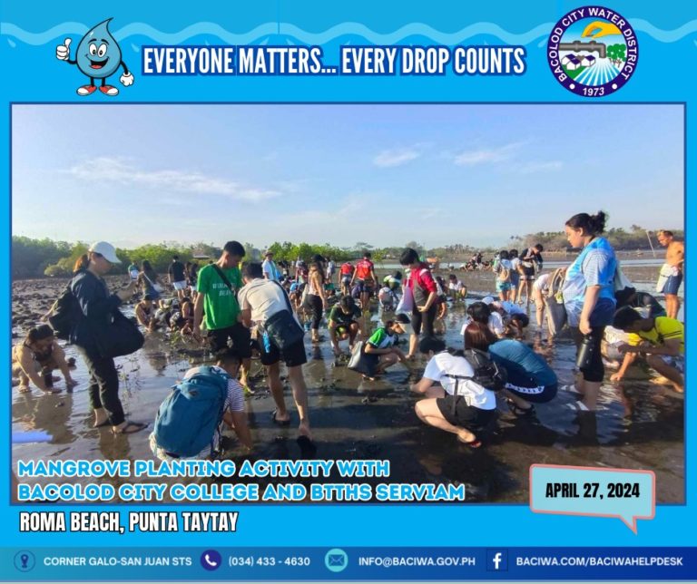 BACIWA Mangrove Planting Activity - April 27, 2024