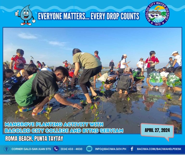 BACIWA Mangrove Planting Activity - April 27, 2024