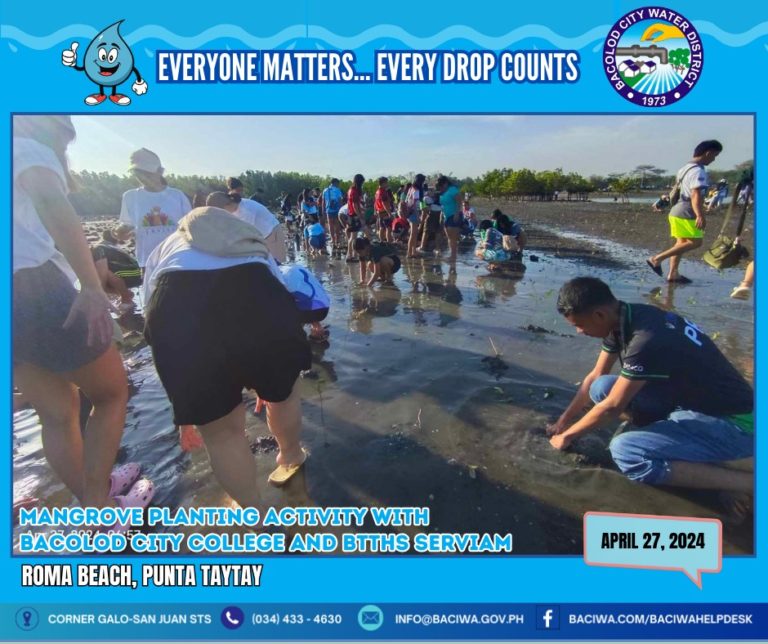 BACIWA Mangrove Planting Activity - April 27, 2024