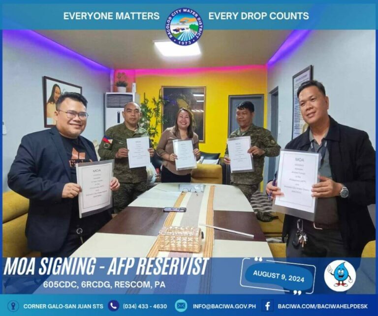 BACIWA Partners with AFP Reserve Unit: Empowering Employees, Strengthening the Nation