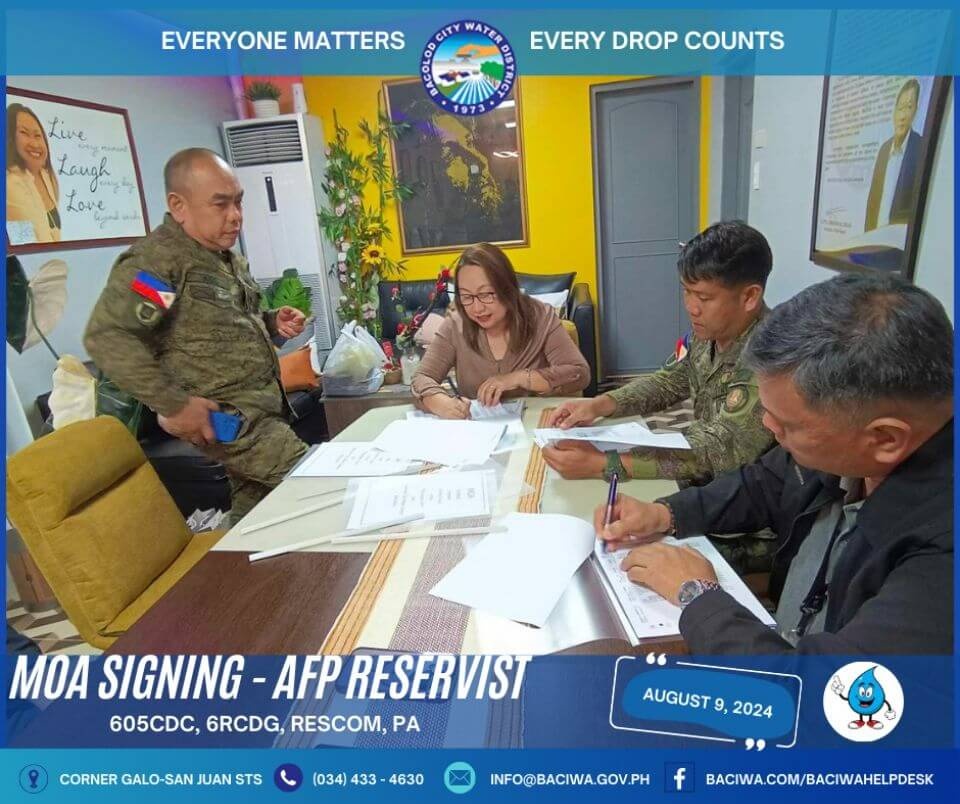 BACIWA Partners with AFP Reserve Unit: Empowering Employees, Strengthening the Nation