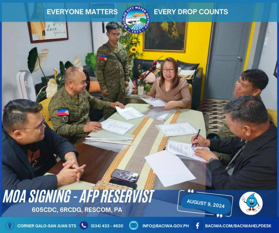 BACIWA Partners with AFP Reserve Unit: Empowering Employees, Strengthening the Nation