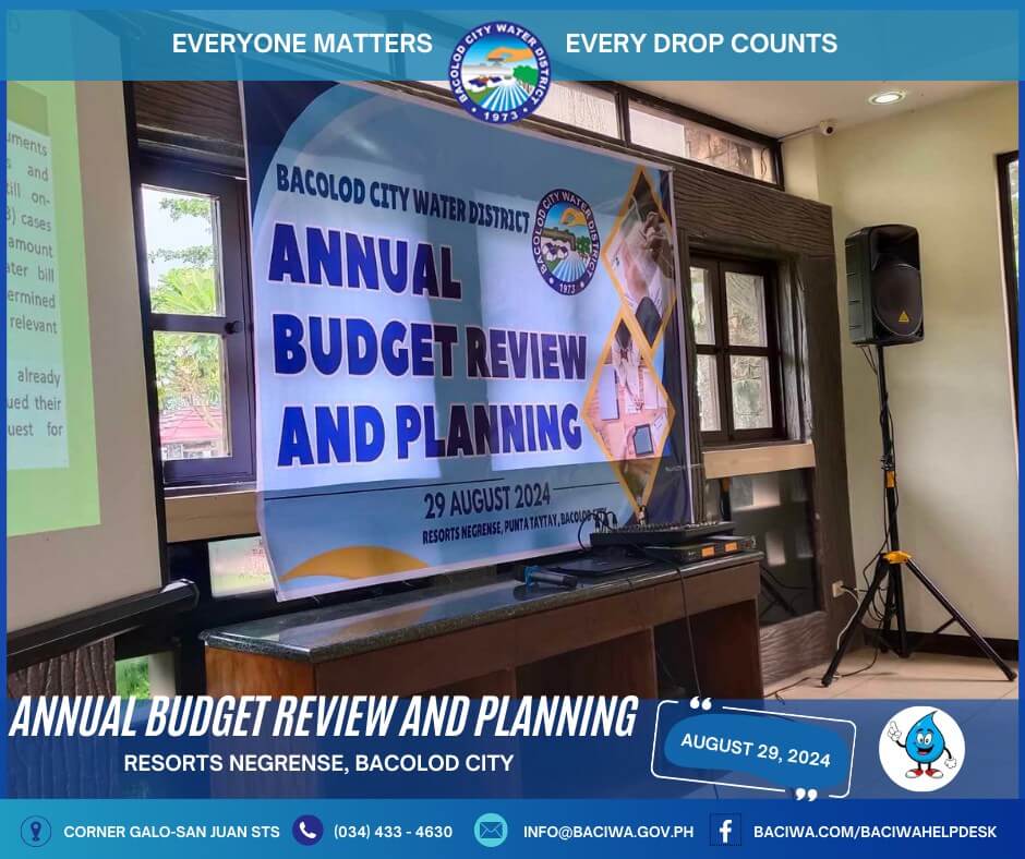 ANNUAL BUDGET REVIEW AND PLANNING.