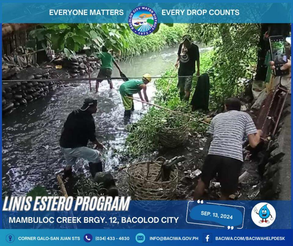 Linis Estero Program at Mambuloc Creek