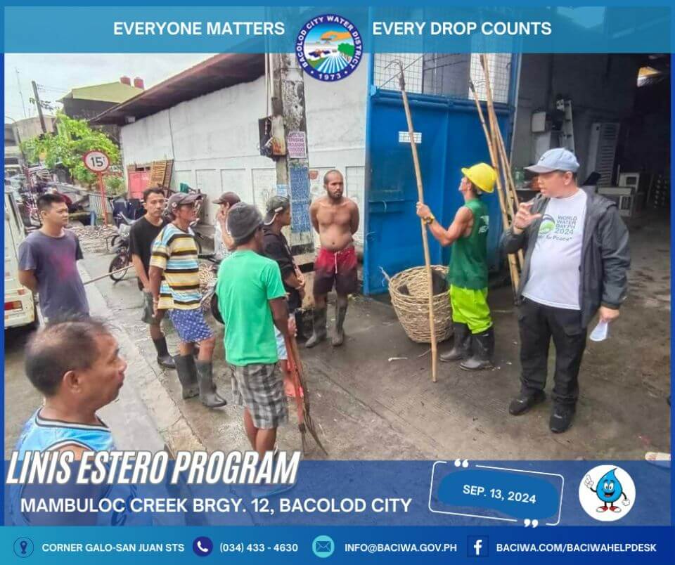 Linis Estero Program at Mambuloc Creek