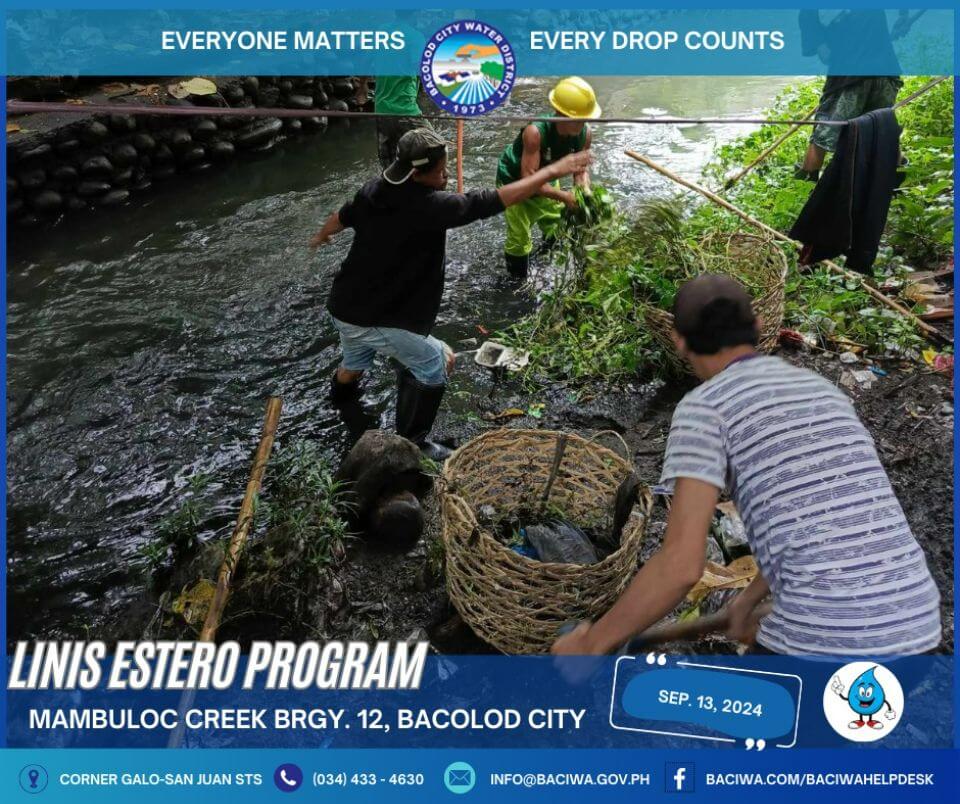 Linis Estero Program at Mambuloc Creek