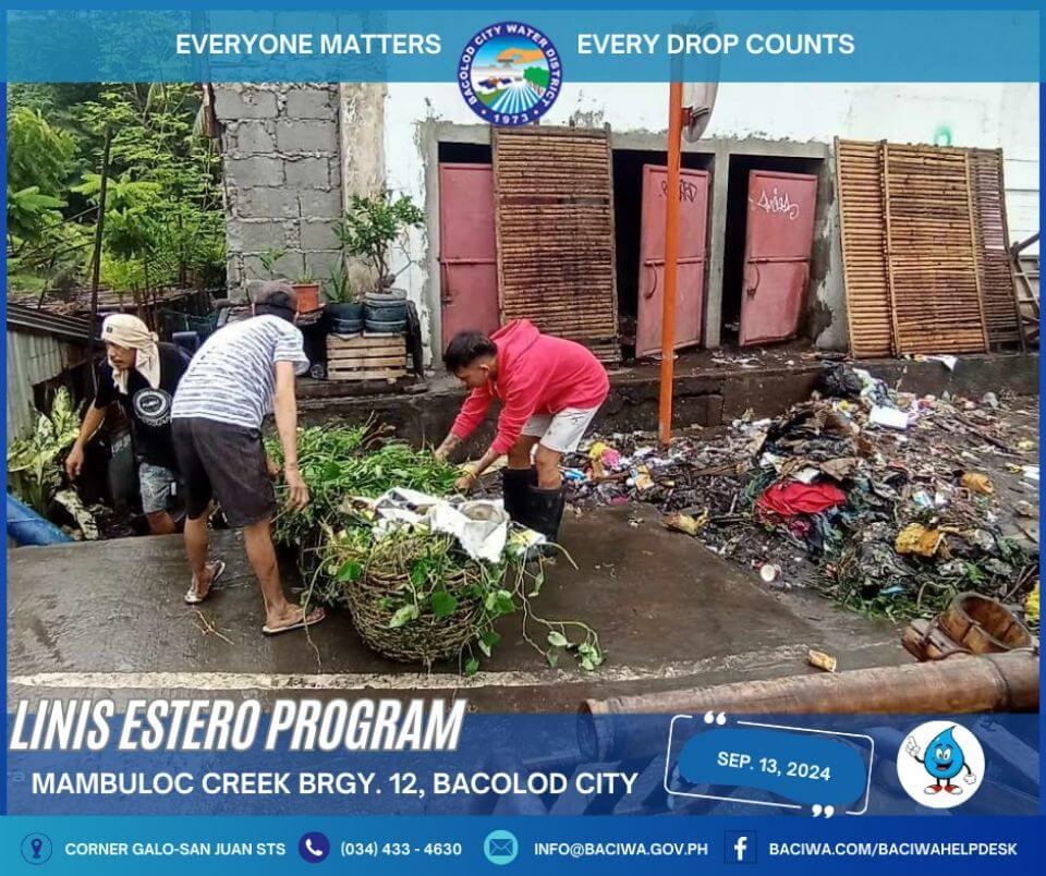 Linis Estero Program at Mambuloc Creek