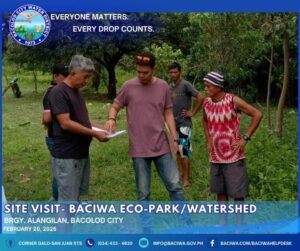 BACIWA Eco-Park and Watershed Site Inspection for Sustainable Water Management